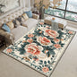 European Floral Large Carpet Living Room Luxury Decoration Home Bedroom Bedside Rugs Washable Cloakroom Non-slip Soft Mats Ковер