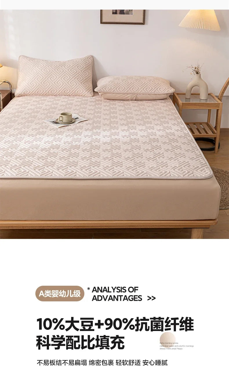 Twin Bed Mattress Single Living Room Full Folding Camping Mattress Massage Portable Viscoelastic Topper Colchon Home Furniture