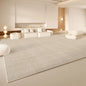 VIKAMA Cream Wind Carpet Living Room Light Luxury Premium Feeling Faux Cashmere Floor Mat Large Full Pave Home Essentials