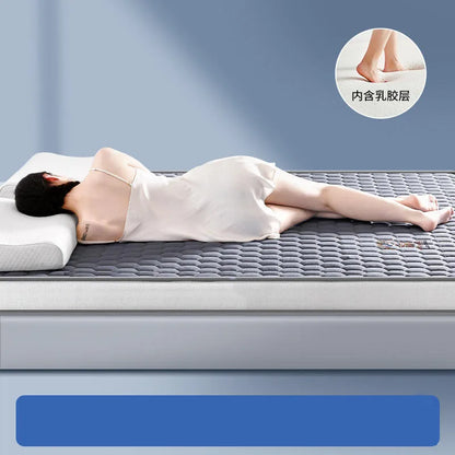 Latex mattress cushion Home bedroom tatami bed mat floor bedding sleeping mat Dormitory student single sponge mat