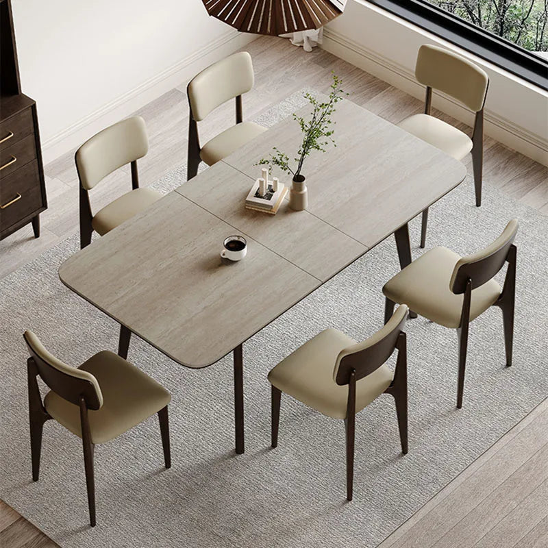 Cafe Table Living Room Dining Wooden Expandable Simple Island Luxury Kitchen Garden Home Furniture Mesas Comedor Craft Bar JGY
