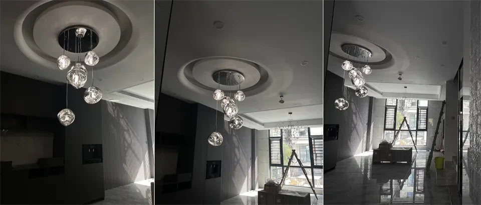 Nordic Lava Loft LED Pendant Light Modern Light PVC Lighting Living Room Indoor Decor Home Fixtures Kitchen Hanging Pendant Lamp