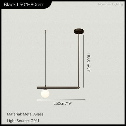 Hanging Lamp for Home LED Modern Minimalist Living Room Chandelier Simple Linear Restaurant Pendant Light Nordic Creative Shop