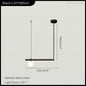 Hanging Lamp for Home LED Modern Minimalist Living Room Chandelier Simple Linear Restaurant Pendant Light Nordic Creative Shop