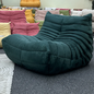 Bean Bag Chair for Adults Fireside Chair Comfy Lazy Floor Sofa Single Seat Sofa Armless Couch for Living Room Bedroom Apartment