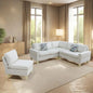 Cars Sofa for Living Room Set 3 Piece Modern Decor Loveseat Set with Arms and Nailhead,Includes Couch and A