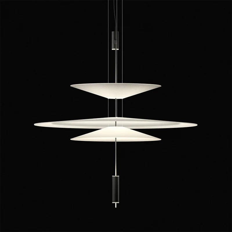 Modern Flying Saucer LED Pendant Lights Personality Home Decor Hanging Lamp Dining Table Bar Living Room Artistic UFO Chandelier