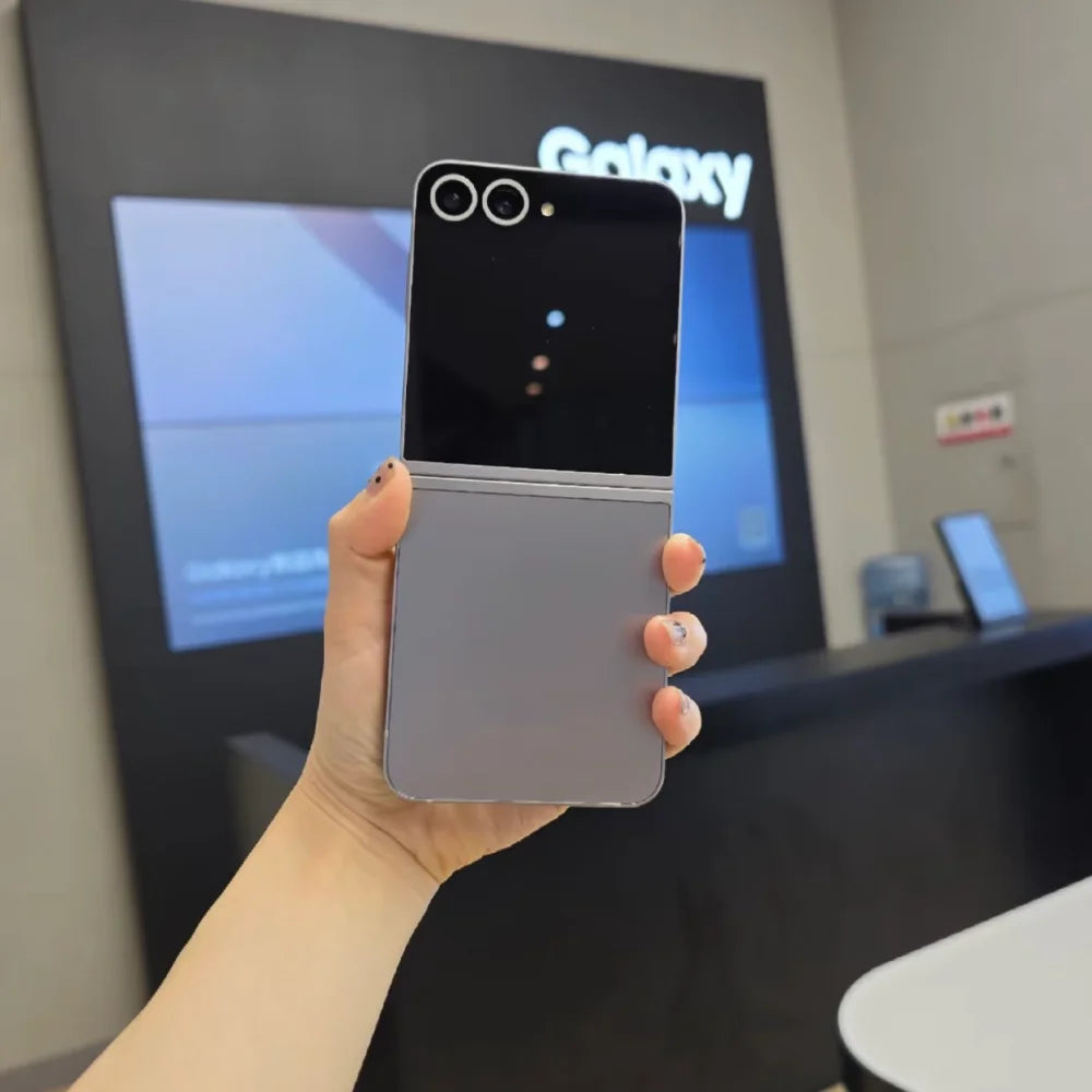 Samsung Galaxy Z Flip 6 5G F741B F741U1 F741N 256/512GB ROM 12GB RAM 6.7" NFC Snapdragon Foldable Original 99% New AI Cell Phone