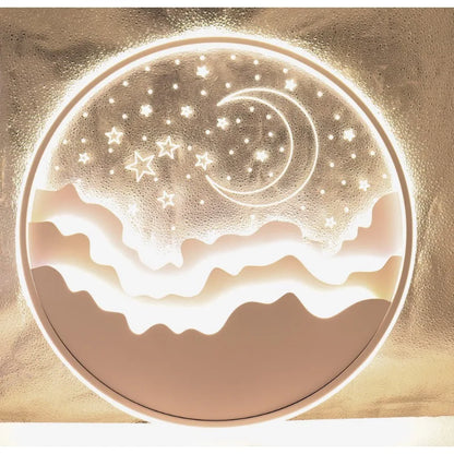 SANDYHA Nordic Children LED Ceiling Lamp Lantern Nursery Bedroom Kids Room Lustres Lampara Techo Para Quarto Home Decor Lighting