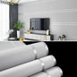 3d Wallpaper Modern Simple Striped Pattern Living Room Tv Background Home Decor Deerskin Texture Non Self Adhesive Wall Sticker