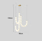 Modern home decor led lights pendant light lamps forstaircase Chandeliers for living room hanging light indoor lighting