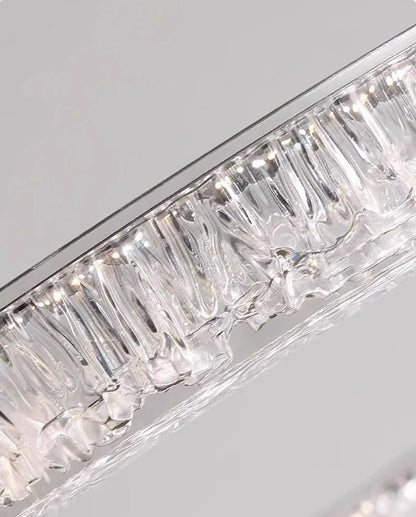 Modern ring stairs led lights pendant light lamps for living room led Chandeliers for dining room hanging light indoor lighting