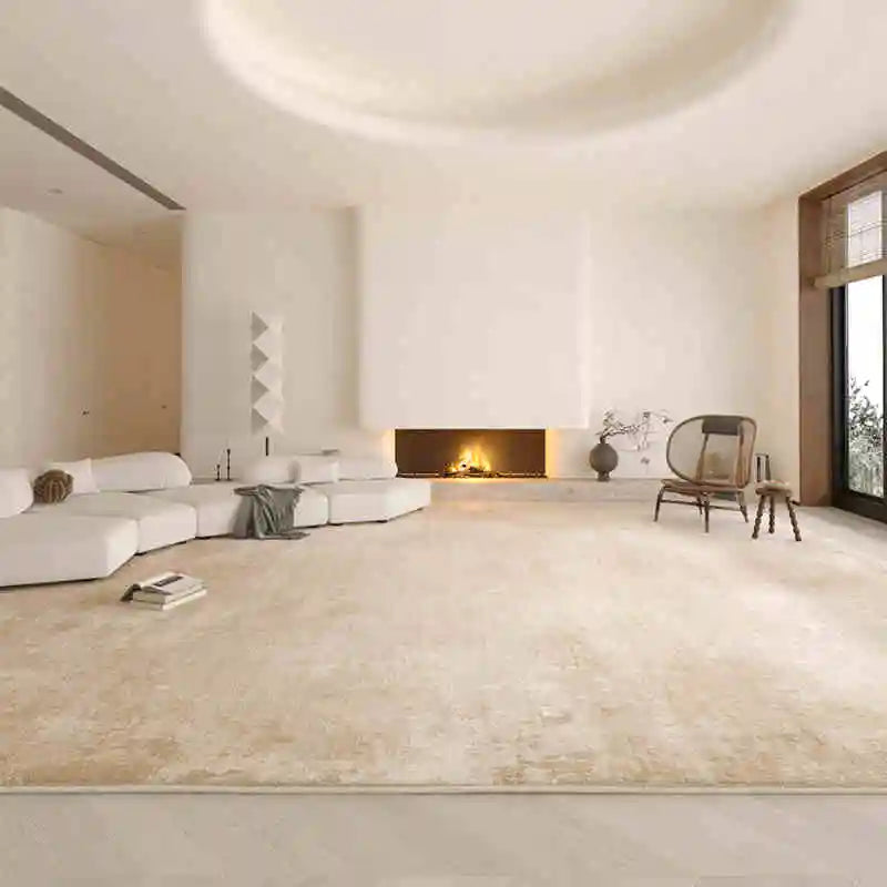 Maillard Style Carpets for Living Room Fluffy Soft Bedroom Decor Plush Carpet Luxury Cloakroom Thick Rug Large Area Washable Mat