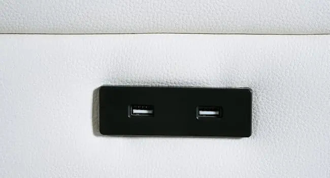Sofa Beds, with USB Ports-L-Shaped Couch Convertible Pull-Out Bed,Timeless Design,Sturdy Construction, Air Leather Sofas