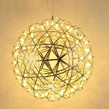 Chandelier Shop Commercial Spark Ball Full Sky Star Milk Tea Shop Restaurant Exclusive Network Bar Creative Art Decoration Light