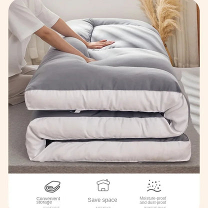 Tatami Soft Mattress for Dormitory Single Bed Mat Soy Fiber Cushioned Floor Mat Double Mattress for Comfortable Sleep