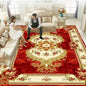 European Red Luxury Carpet Large Living Room Decoration Home Rugs Soft Comfortable Lounge Rug Anti Slip Washable Bedroom Mat