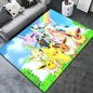Pokemon Cartoon Carpet Rug for Living Room Bedroom Decoration Picnic Camp Kitchen Carpet Crawling Carpet Decoration
