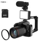 D5 Portable Camcorder Professional 4K HD Video Night Vision 64MP Cameras Photographer WIFI Digital DSLR Camera With 16X Zoom