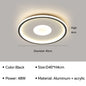 Modern LED Ceiling Light For Bedroom Living Dining Room Study Aisle Balcony Chandelier Indoor Home Decor Lighting Fixture Luster