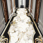 Luxury Black Golden Long Corridor Carpet Hall Runner Decor Non-slip Washable Stairway Rugs European Aisle Floor Mat Customizable