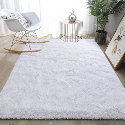 Thicken plush carpet home decoration Large Area Rug Fluffy warm winter carpets for living room rugs for Bedroom floor mats