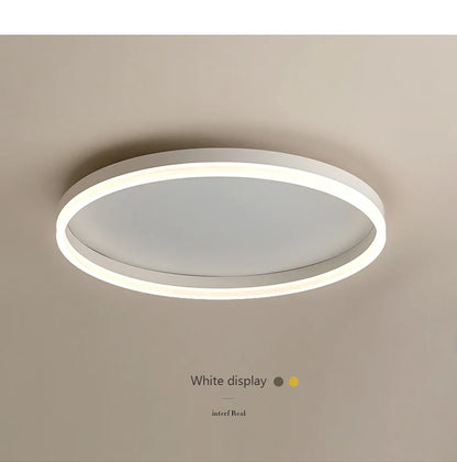 Modern LED Ceiling Lamp Chandelier for Living Dining Room Kitchen Bedroom Nordic Simple Round Home Decor Lighting Fixture Luster