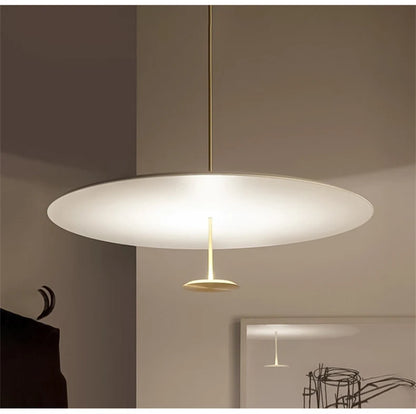 Minimalist Pendant Lights Gold Black Suspension Luminaire Hanging Lamp for Living Room Ring Lights