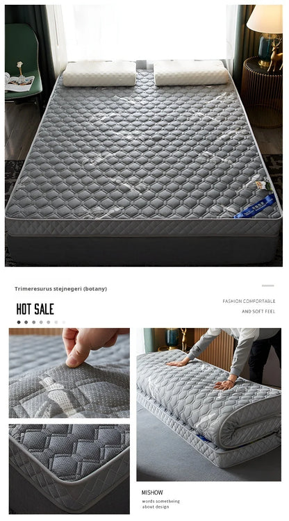 Household 6cm Thick Latex Mattress Student Dormitory Single Soft Bed Mat