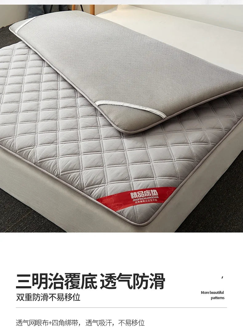 Folding Single Mattress Queen Size Portable Chinese Couple Mattress Hotel Comfortable Floor King Materassi Postmodern Furniture