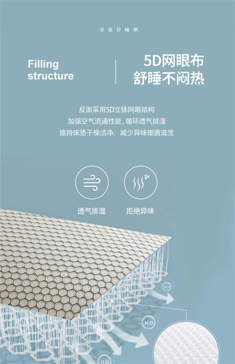 Latex mattress lamb fleece household 1.8/2.0m fashion tatami thickened student dormitory single double cushion warm mat