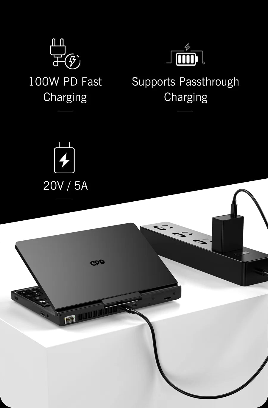 New 2025 version In stock! Original GPD Pocket 4 8.8-inch AMD AI 9 HX 370 64GB RAM 2TB NVMe Mini Laptop Computer for business