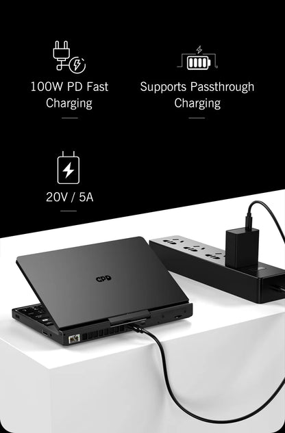 New 2025 version In stock! Original GPD Pocket 4 8.8-inch AMD AI 9 HX 370 64GB RAM 2TB NVMe Mini Laptop Computer for business