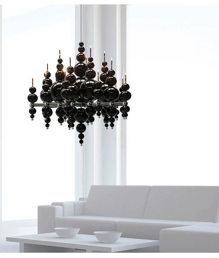 Hotel Restaurant Shop Luxury Ceiling Pendant Lamp Modern Art Deco Metal Chandelier Living Room Ceiling Light Fixture Room Decor