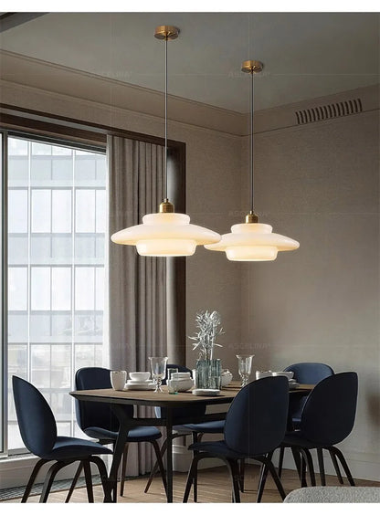 Nordic  Glass Pendant Lamp Art Decorative Dinning Room Lamp Kitchen Island Bedrrom Bedside LED E27 Modern Light Fixtures