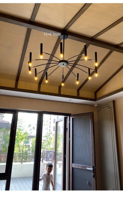 Living room lamp, new light luxury bedroom chandelier Nordic lamps modern minimalist atmosphere For home dining room Lights