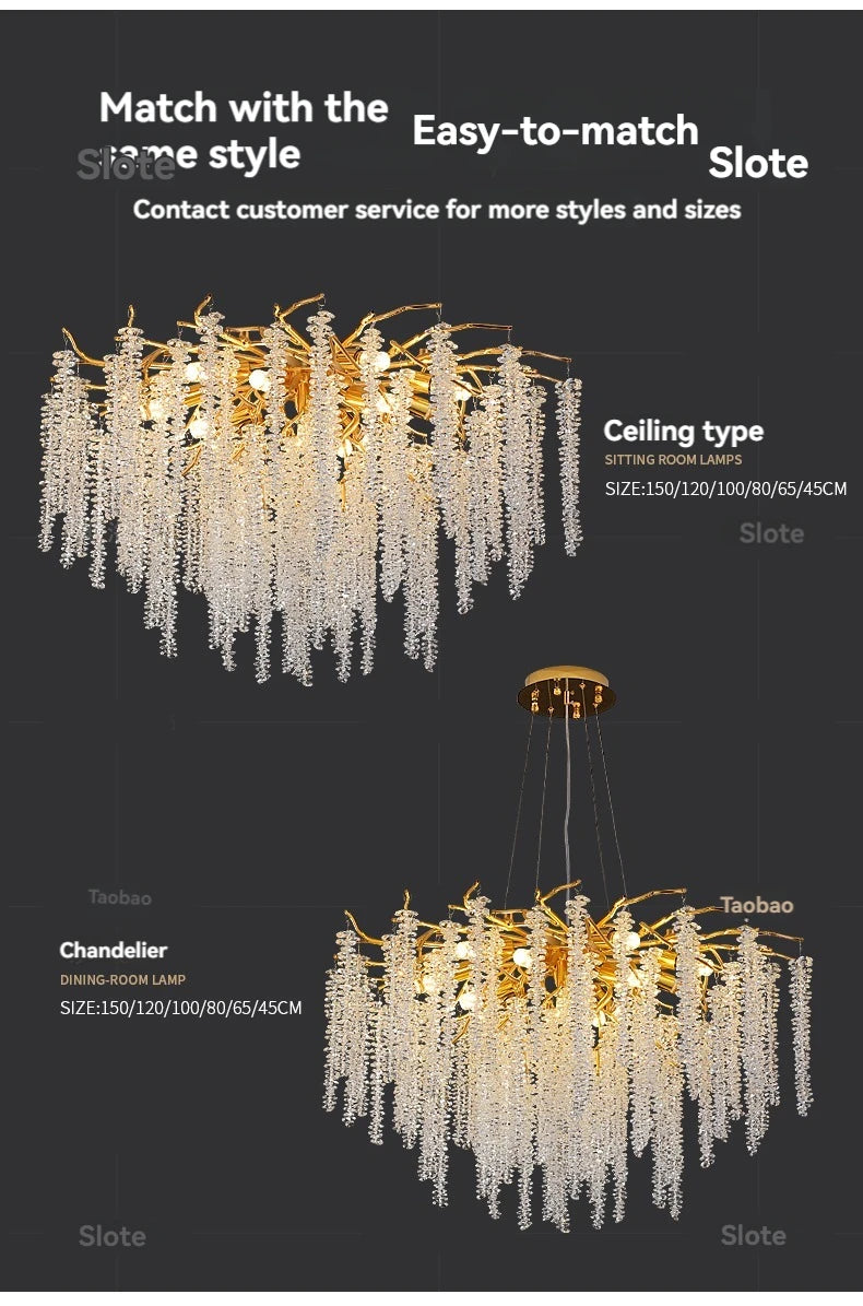 Silver Round Crystal Ceiling Chandelier Light For Bedroom Living Room Dining Kitchen Chrome K9 Crystal Ceiling Light Chandelier