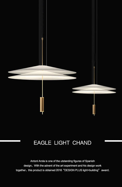 Modern Flying Saucer LED Pendant Lights Personality Home Decor Hanging Lamp Dining Table Bar Living Room Artistic UFO Chandelier