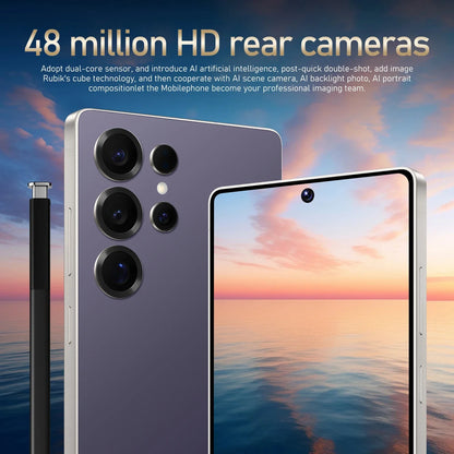 Samsung Global Vision S25 Ultra Smartphone 5G Android 12 8GB RAM 512GB ROM 6.8 Inch