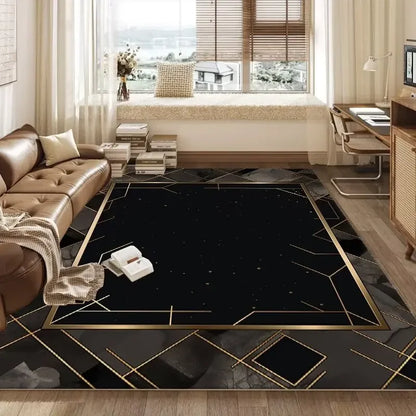 Retro Versace Style CARPET FOR LIVE ROOM Non-slip Bedroom Soft Large Rug Hall Decoration Washable Floor Mats Customizable Ковер