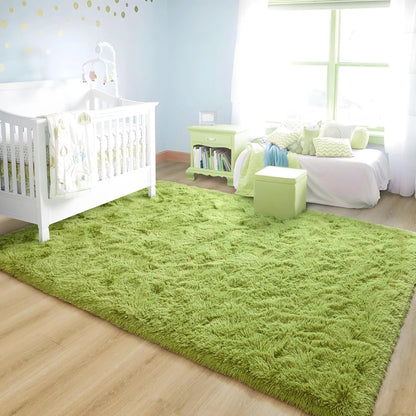 Plush Carpets Fluffy Ultra Soft Indoor Modern Area Rugs Living Room Play Mats For Children Bedroom Home Decor Nursery Rug