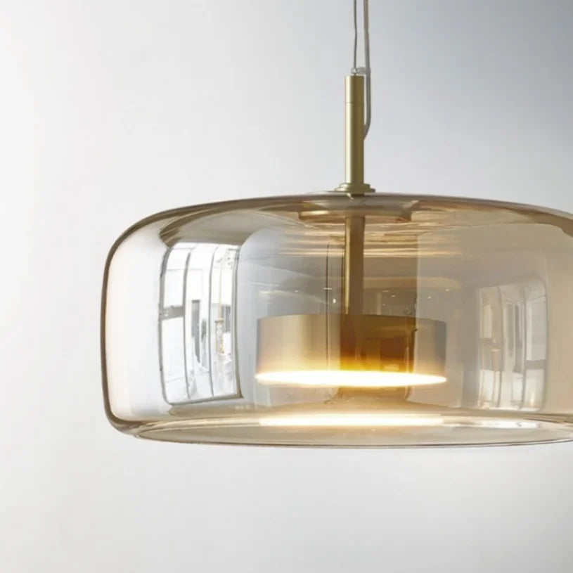 Glass LED Pendant Light for Kitchen, Restaurant, Hanging Lamp, Modern Bedroom, Bedside Shop Decoration, Ceiling Chandeliers, Lustres Decor