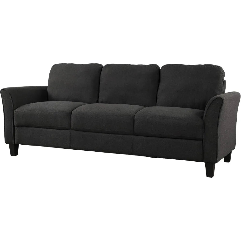 Sectional Sofa Sets, Modern Polyester Blend Sectional Couch Set with Sofa, Loveseat and Armchair, Living Room Furniture Sets
