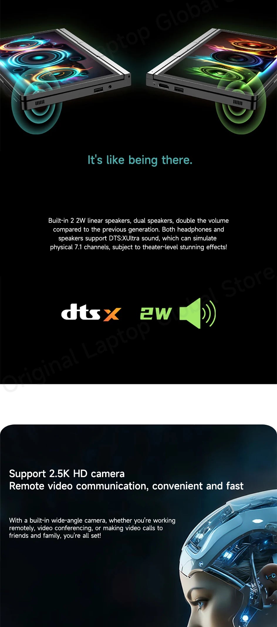 GPD Pocket 4 2025 Model AMD R7 8840U/AI 9 365/AI 9 HX 370 Processor 8.8-inch 2.5K Resolution 144 Hz Refresh Rate Mini Laptop