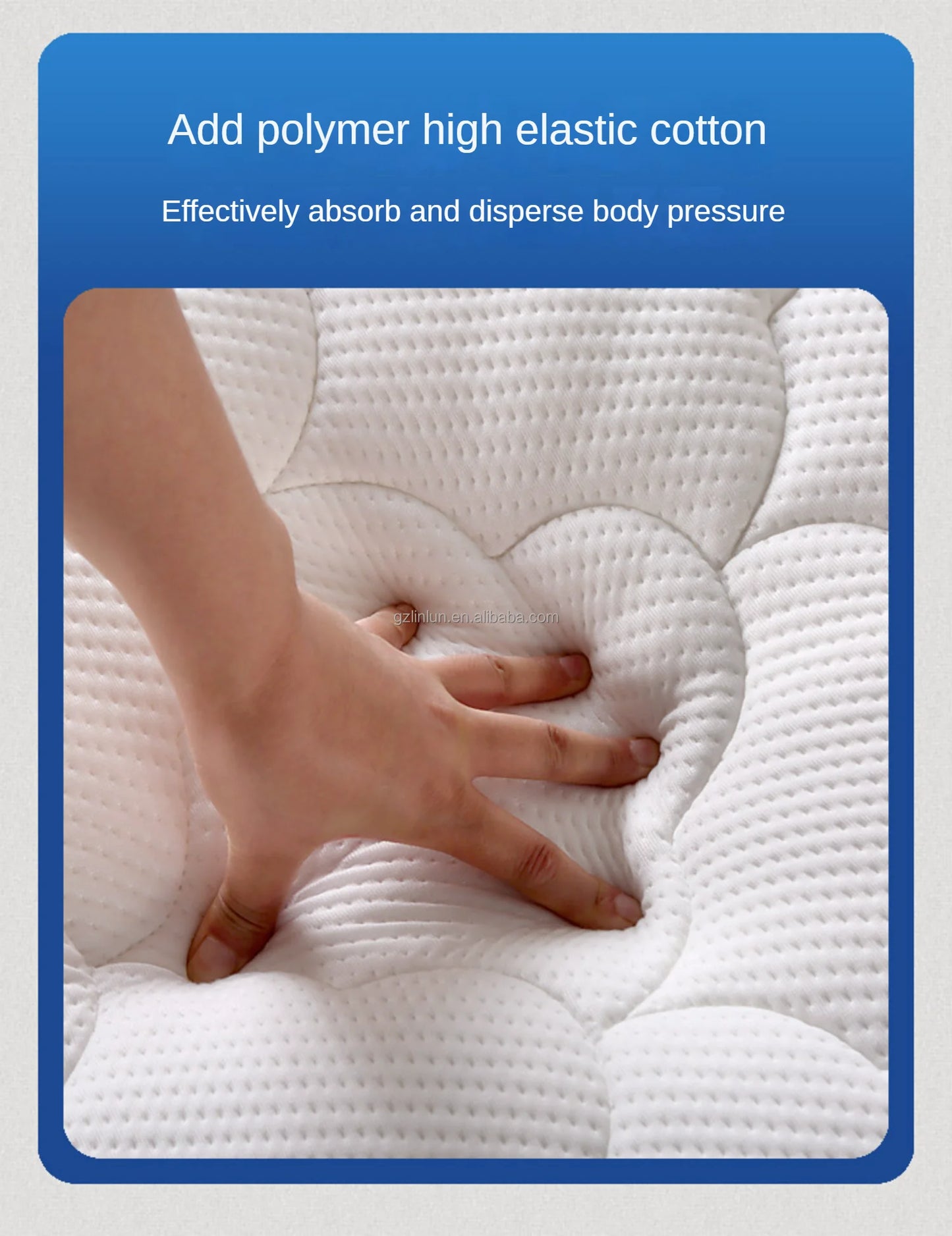 Comfortable Mattress Queen king Bedroom Furniture Set Orthopedic Spring Mattress Queen Size Soft Mattress for Bedroom