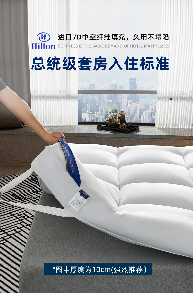 Hotel mattress pads home five-star quality soft mattresses thickened cotton wool mattress pads student dormitory mats