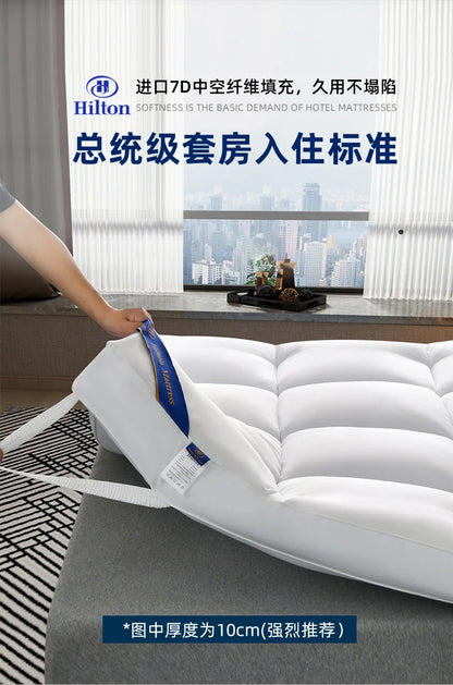 Hotel mattress pads home five-star quality soft mattresses thickened cotton wool mattress pads student dormitory mats