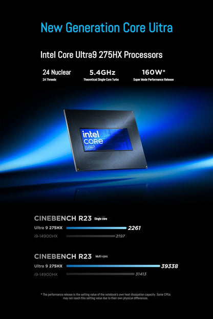 2025 Lenovo LEGION Y9000P E-sports Gaming Laptop GeForce RTX 5070 /5080 Ultra9 275HX  RAM 32GB 1T SSD 16-inch Gaming Notebook PC