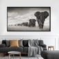 Large Size Lion Leopard Animals Posters African Elephant Tiger Wall Picture Canvas Painting One Piece Home Decoration No Frame