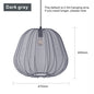 Bolia Balloon Fabric Ceiling Lamps Silk White Ivory Lantern Chandelier Pendant Living Room Bedroom Restaurant Home Decorations